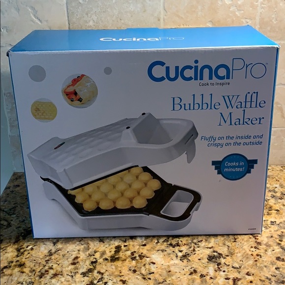cucinapro bubble waffle maker